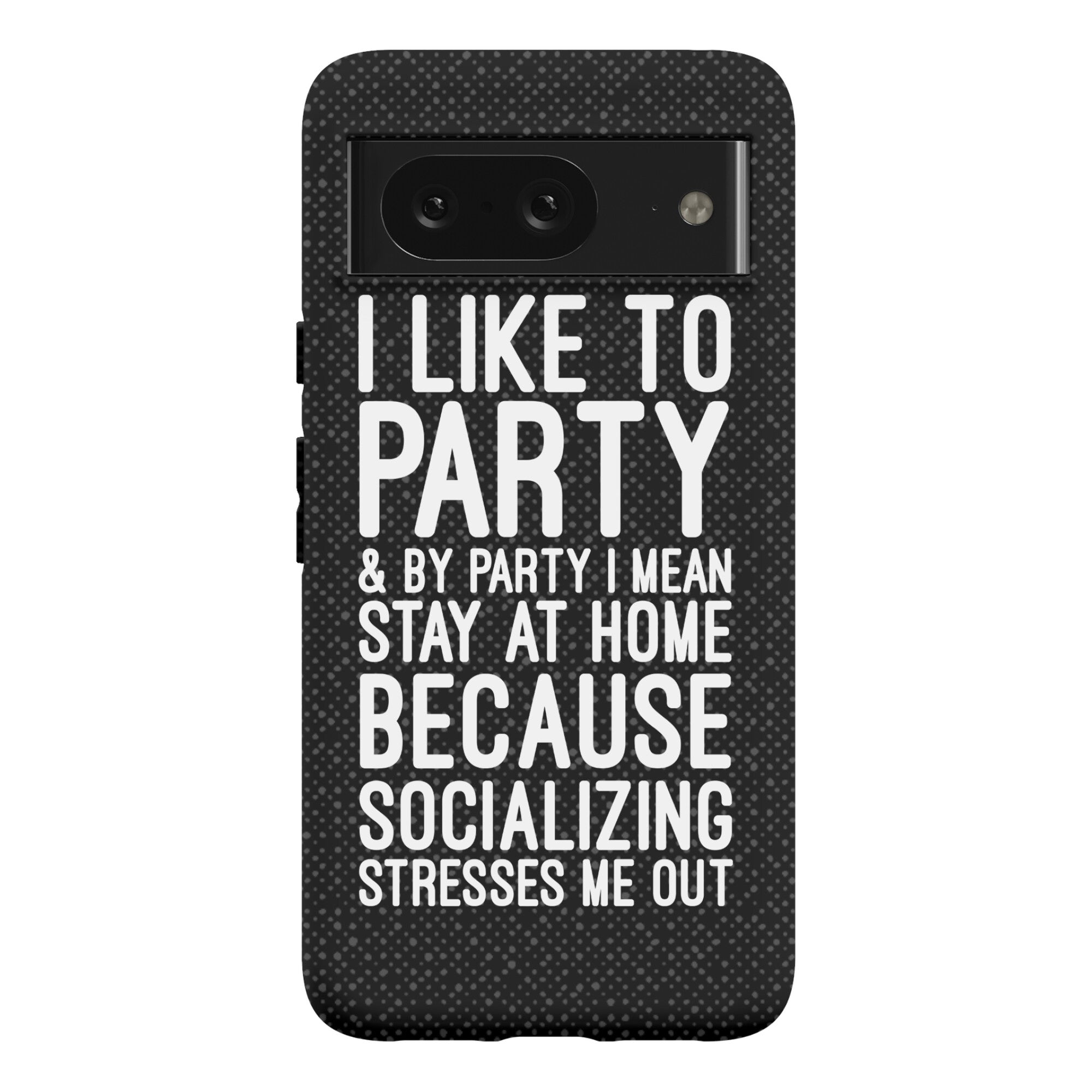 Socializing Stresses Me Out Phone Case